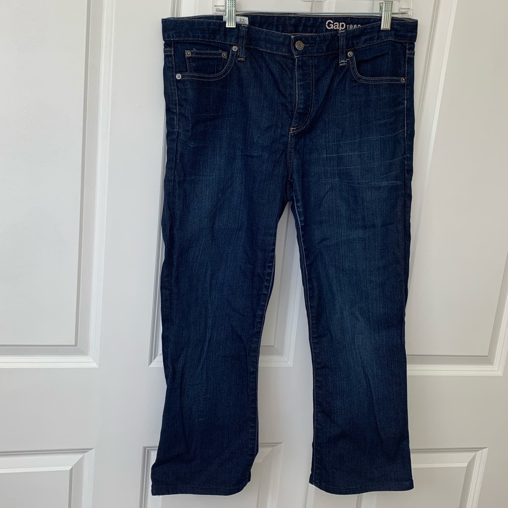 Gap Perfect Boot dark wash Jeans